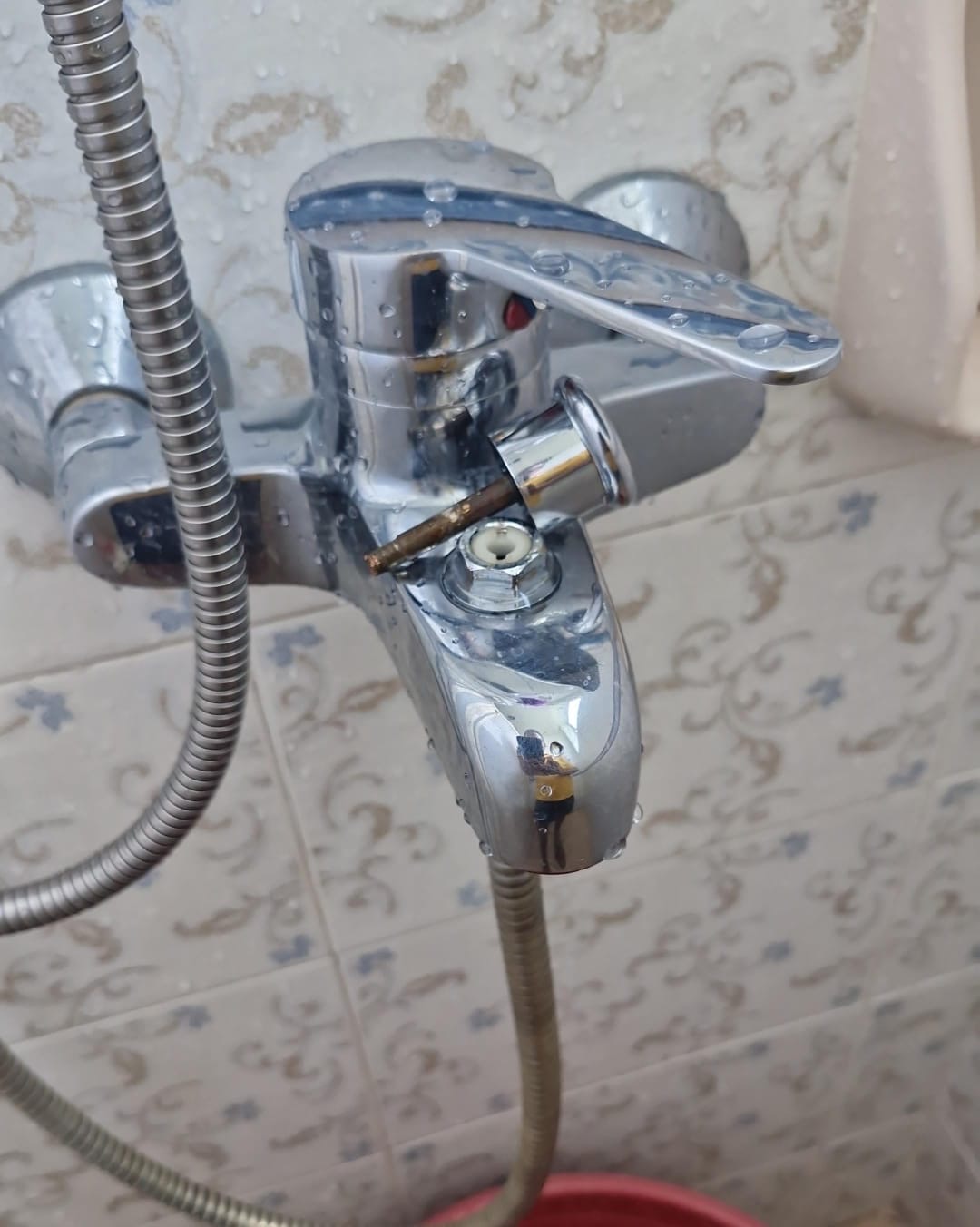 Faucet installation