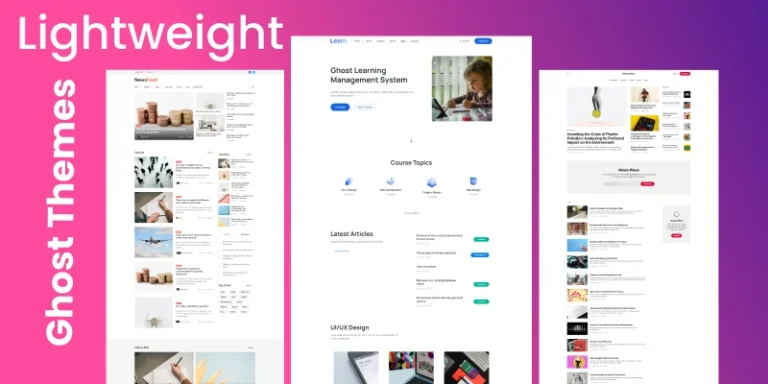 Boost Your Website’s Speed with Lightweight Ghost Themes
